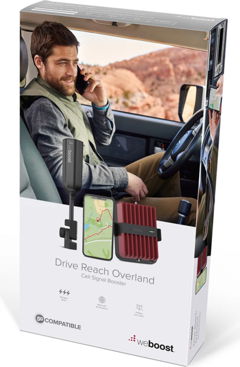 WeBoost Drive Reach Overland In-Vehicle Signal Booster Kit