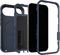 OtterBox 7798416 Étui Defender Pro MagSafe avec Contrôle de la Caméra Riverside (Bleu) pour iPhone Air
