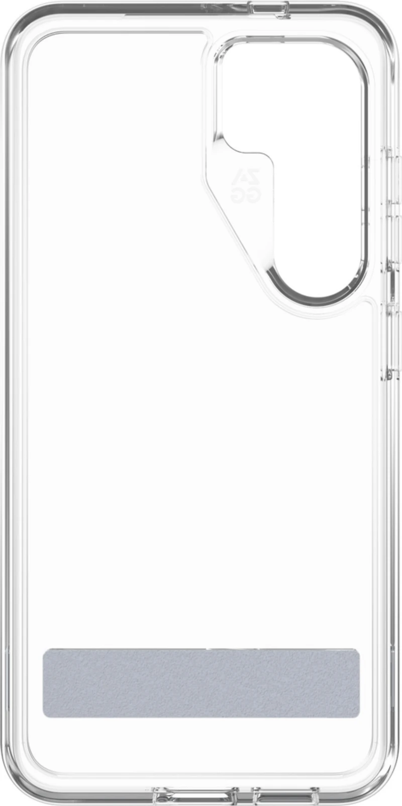 Zagg - Crystal Palace Case With Kick Stand For Samsung Galaxy S24 - Clear