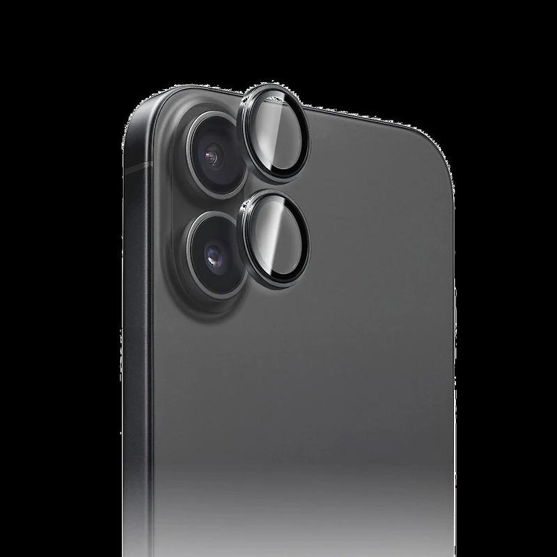 iPhone 17 HyperGear Tempered Glass Camera Rings Lens Protection - 2 Pack