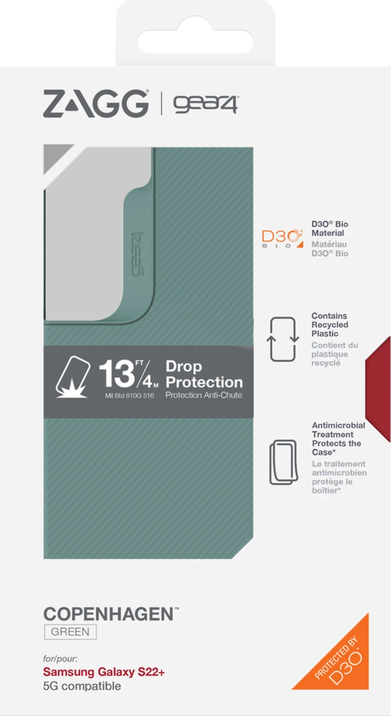 GEAR4 - Copenhagen Case For Galaxy S22+ - Green