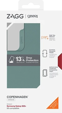 GEAR4 - Copenhagen Case For Galaxy S22+  - Green