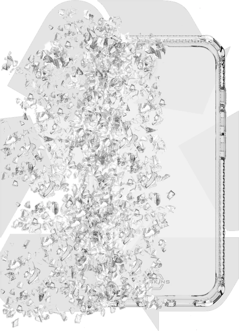 ITSKINS APS4SPECMTRSP Étui Spectrum_R Clear Transparent pour iPhone 16e