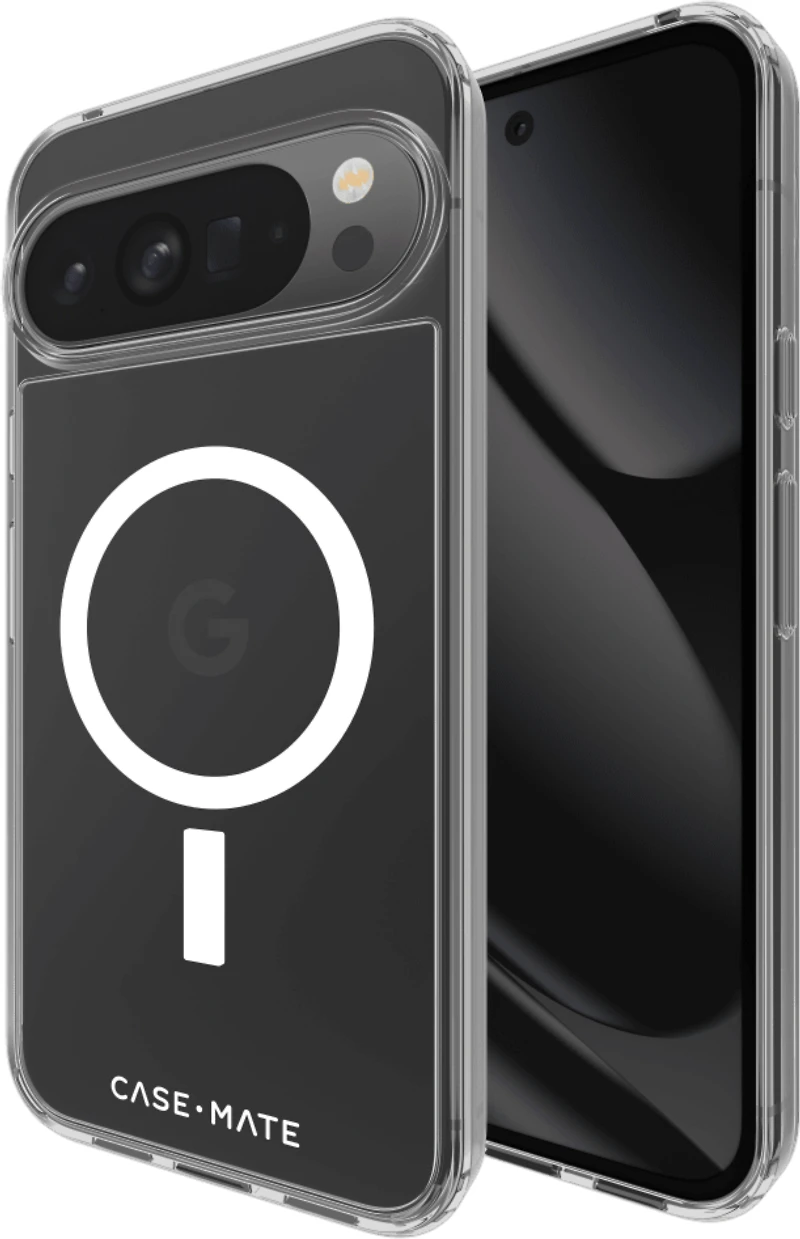 Google Pixel 10 Pro XL Case-Mate Tough MagSafe Case - Clear