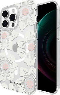 iPhone 15 Pro Max Kate Spade Protective Hardshell MagSafe Case - Hollyhock