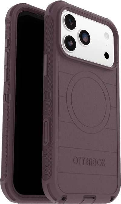 OtterBox 7798434 Étui Defender Pro MagSafe avec Contrôle de la Caméra Trailhead (Violet) pour iPhone 17 Pro Max