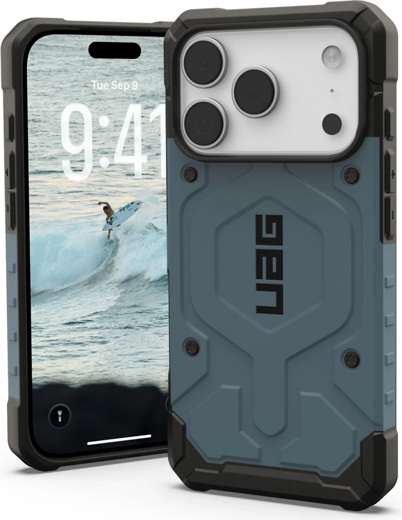Urban Armor Gear (UAG) - Pathfinder MagSafe Case for Apple iPhone 17 Pro - Cloud Blue