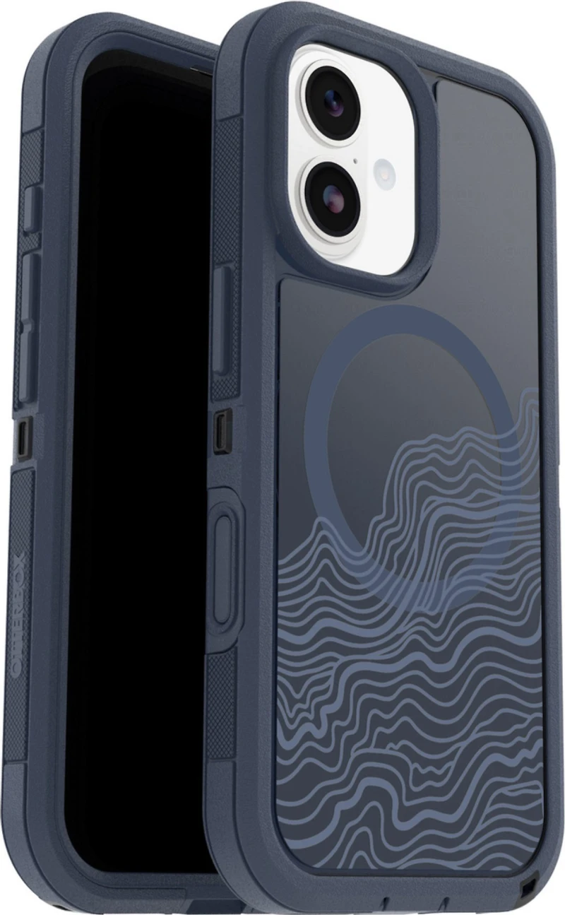 OtterBox - Defender XT Pro Clear MagSafe Case with Camera Control for Apple iPhone 17