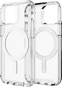 Gear4 étui Crystal Palace Snap en D3O compatible MagSafe - iPhone 13 Mini, transparent