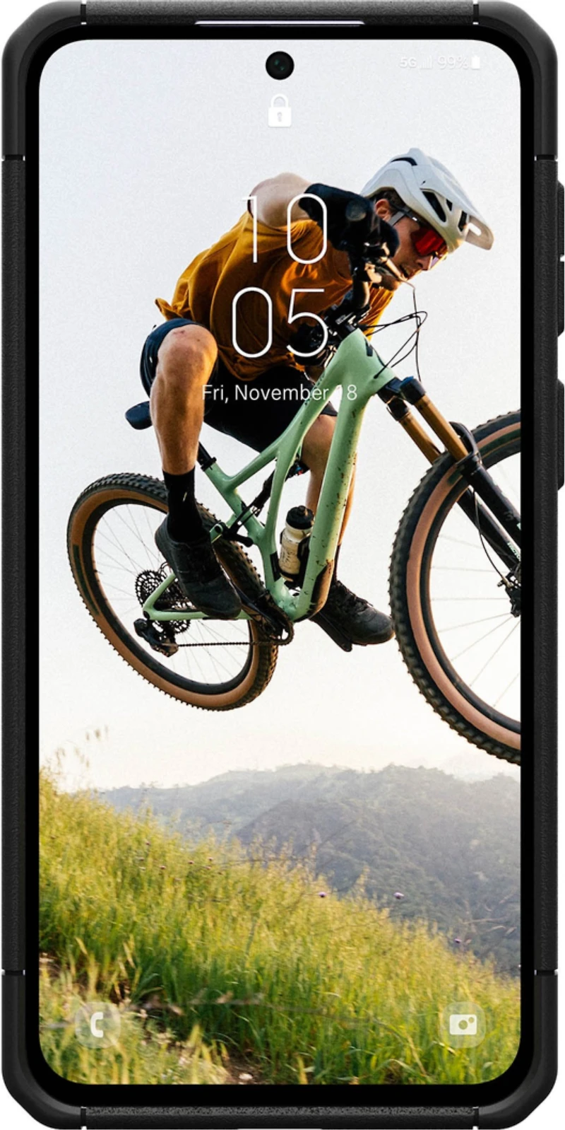 UAG 214555114040 Étui Robuste Scout Noir pour Samsung Galaxy A37 5G