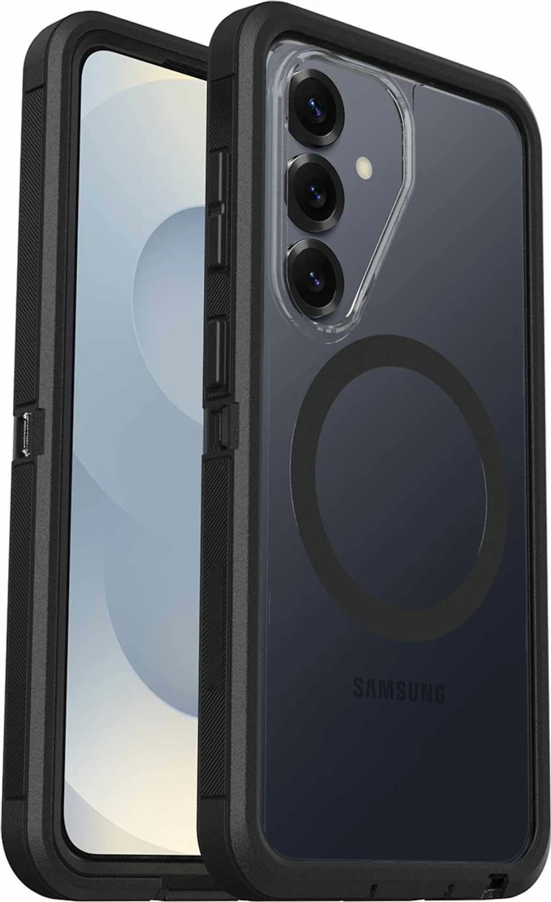 OtterBox - Defender Pro XT Clear Case w/Magnets Dark Side for Samsung Galaxy S26