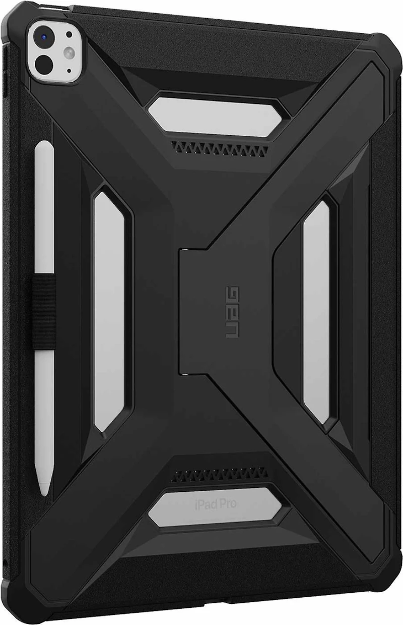 UAG 124492114040 Étui Scout+ avec Béquille Noir pour iPad Pro 13 2024 (7e Gén)
