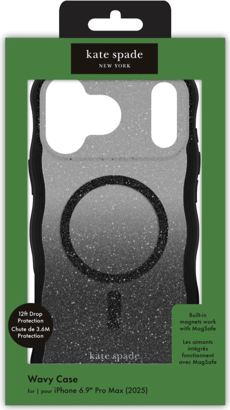 Kate Spade KS057254 Étui Wavy MagSafe Nightfall pour iPhone 17 Pro Max