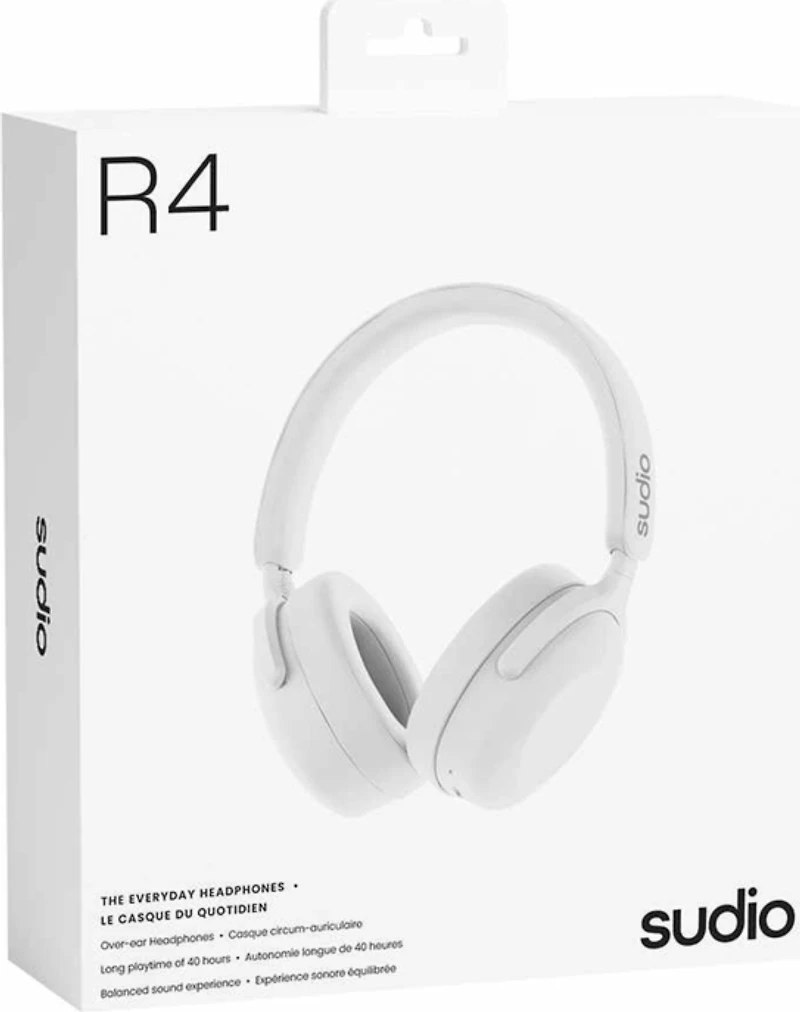 Sudio - R4 True Wireless Bluetooth Headphones - White