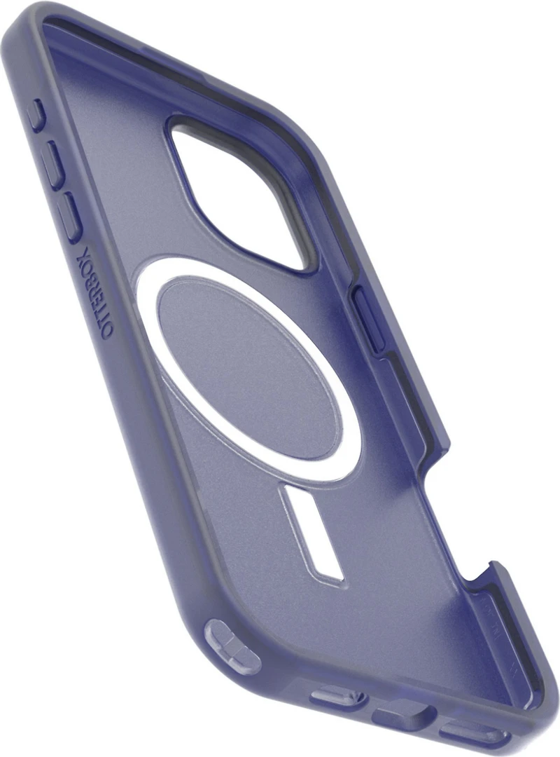 iPhone 16 Plus Otterbox Symmetry Soft Touch w/ MagSafe Series Case - Black - Dark Echo