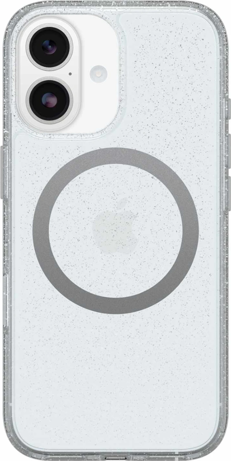 OtterBox - Symmetry Clear MagSafe Case with Camera Control for Apple iPhone 17 - Stardust 3.0