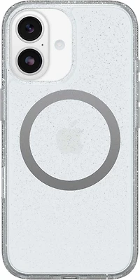 OtterBox - Symmetry Clear MagSafe Case with Camera Control for Apple iPhone 17 - Stardust 3.0