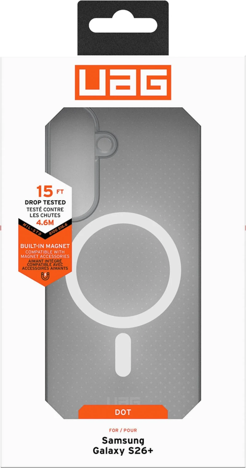Samsung Galaxy S26+ UAG Dot w/Magnet Case - True Clear Ice/Ash