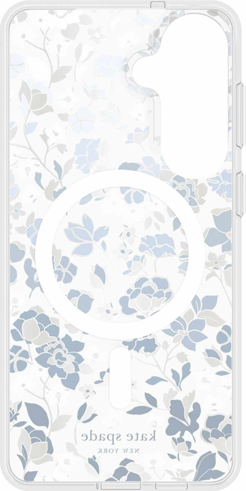 Kate Spade - Étui de protection avec aimant pour Samsung Galaxy S26 Plus - Bleu Flowerbed