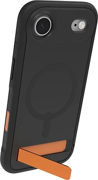 iPhone Air ZAGG Graphene Sedona Snap Kickstand Case - Flood Black/Orange