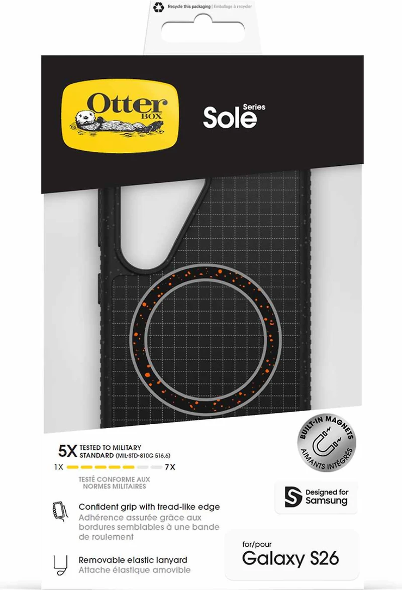 OtterBox - Sole Case w/Magnets Midnight Circuit for Samsung Galaxy S26