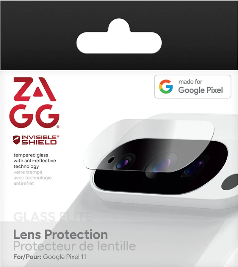 Google Pixel 11 ZAGG InvisibleShield Glass Elite AR Camera Lens Protector