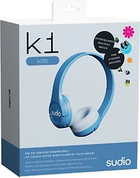 Sudio - K1 Kids Over Ear Wireless Headphones - Blue