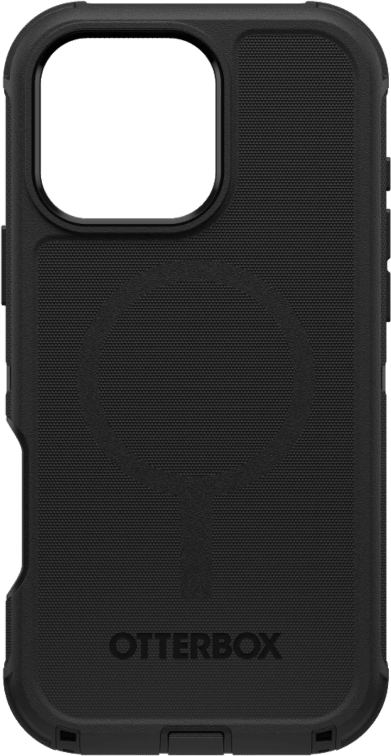OtterBox - Defender Pro MagSafe Case for Apple iPhone 16 Pro Max - Black