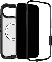 OtterBox 7798449 Étui Defender Pro XT Clear MagSafe avec Contrôle de la Caméra Dark Side (Noir) pour iPhone Air