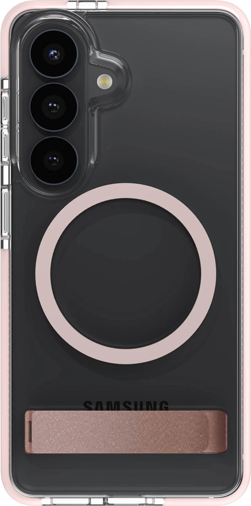 Samsung Galaxy S26 ZAGG Graphene Santa Cruz Snap Kickstand Case - Pink Sorbet