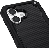 iPhone 17 Pelican Shield MagSafe w/Holster Case - Carbon Fiber