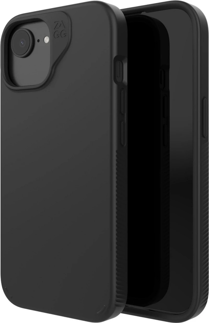 iPhone 16e/15/14/13 ZAGG Graphene Milan Case - Black