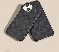 iPhone 15/14/13 Coach Slim Wrap Signature C Case