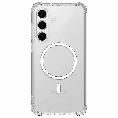 Blu Element - DropZone Rugged Clear w/Magnets Case Clear for Samsung Galaxy S25 FE