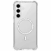 Blu Element - DropZone Rugged Clear w/Magnets Case Clear for Samsung Galaxy S25 FE