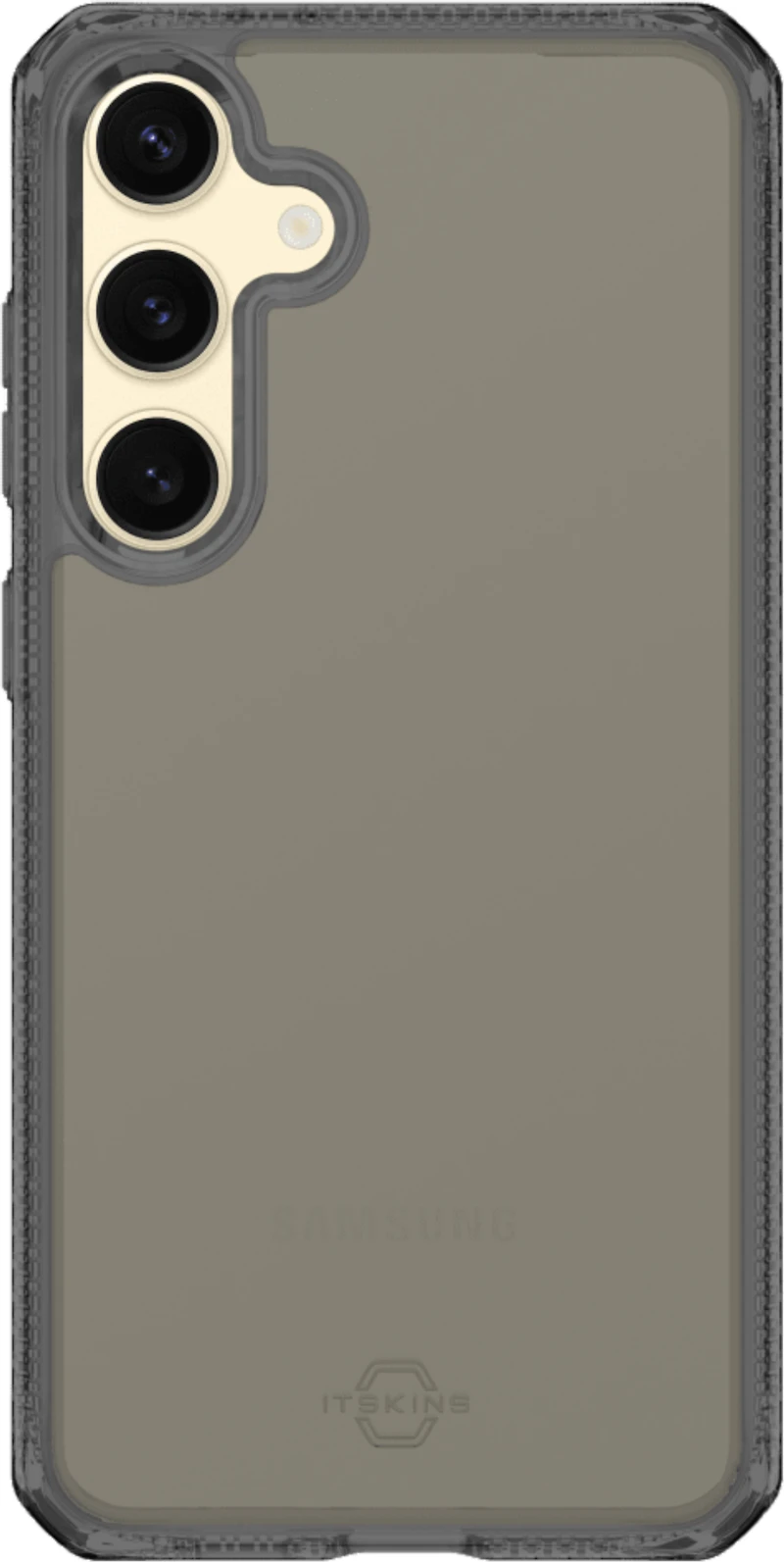 ITSKINS SGZRSPECMSMOK Étui Spectrum_R Clear Smoke pour Samsung Galaxy S25