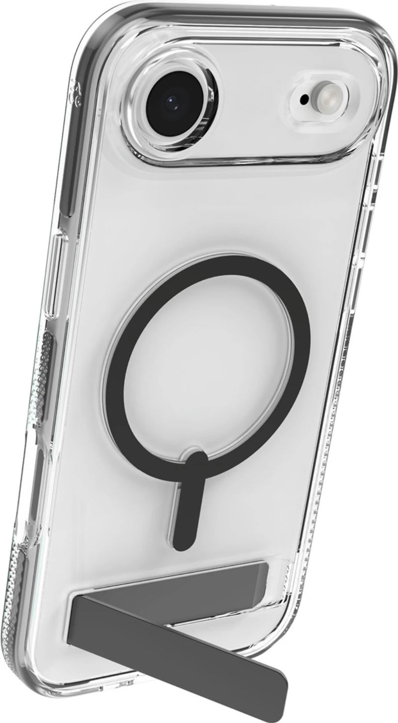 iPhone Air ZAGG Graphene Santa Cruz Snap Kickstand Case - Black