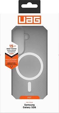 Samsung Galaxy S26 UAG Dot w/Magnet Case - True Clear Ice/Ash