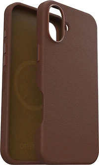 iPhone 16 Plus Otterbox Symmetry Cactus Leather w/MagSafe case - Brown - Rich Adobe