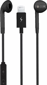 Logiix - Classic Jolt In Ear Headphones - Black