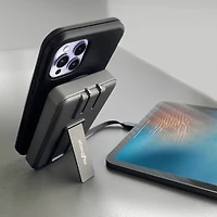 Maglock Hub All-In-One Wireless Power Bank 5000 mAh Black