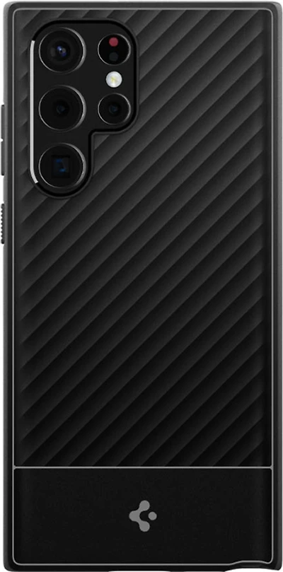 Spigen - Galaxy S22 Ultra 5G Core Armor Case - Matte Black