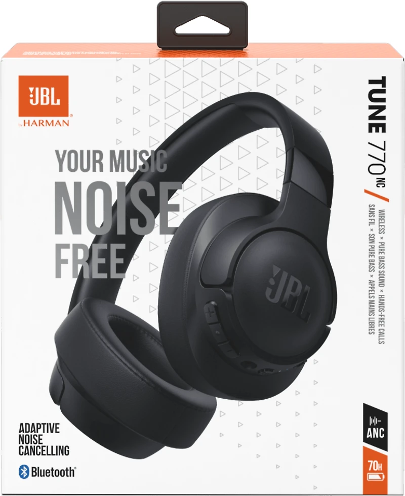 Jbl - Tune 770nc Wireless Over Ear Bluetooth Headphones