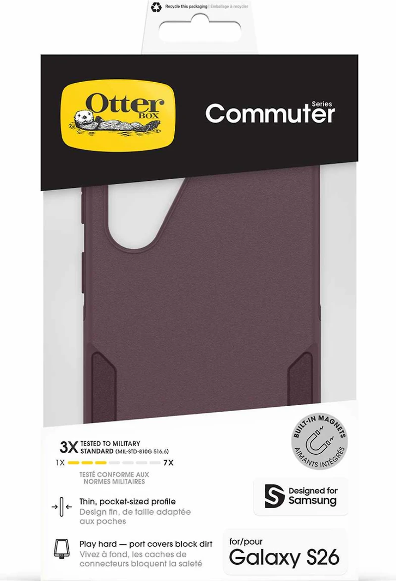 OtterBox 7799812 Étui Commuter avec Magnets Purple Mistery pour Samsung Galaxy S26
