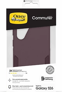 OtterBox 7799812 Étui Commuter avec Magnets Purple Mistery pour Samsung Galaxy S26