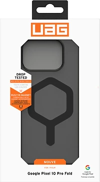 UAG 614471113140 Étui Mouve Ash/Noir pour Google Pixel 10 Pro Fold