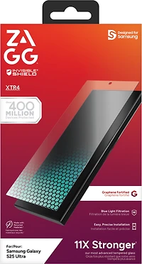Samsung Galaxy S25 Ultra ZAGG InvisibleShield Glass XTR4 Screen Protector