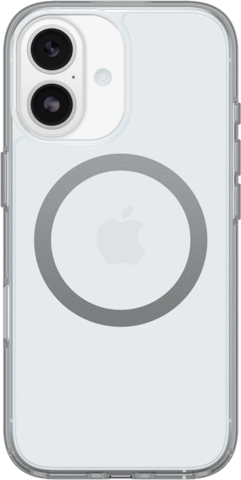 OtterBox 7798780 Étui Symmetry Clear MagSafe avec Contrôle de la Caméra Clear with Bleu Tint (Clear) pour iPhone 17