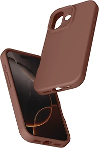 Avana AP7NAVSIKMOCC Velvet MagSafe Case Mocha pour iPhone 17