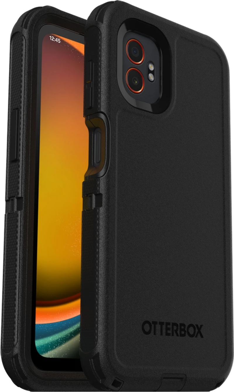 OtterBox - Defender Pro Case for Samsung Galaxy XCover7 Pro - Black
